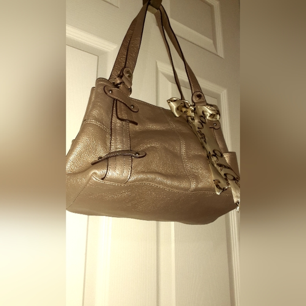 Tignanello Copper-like Handbag - Picture 12 of 13